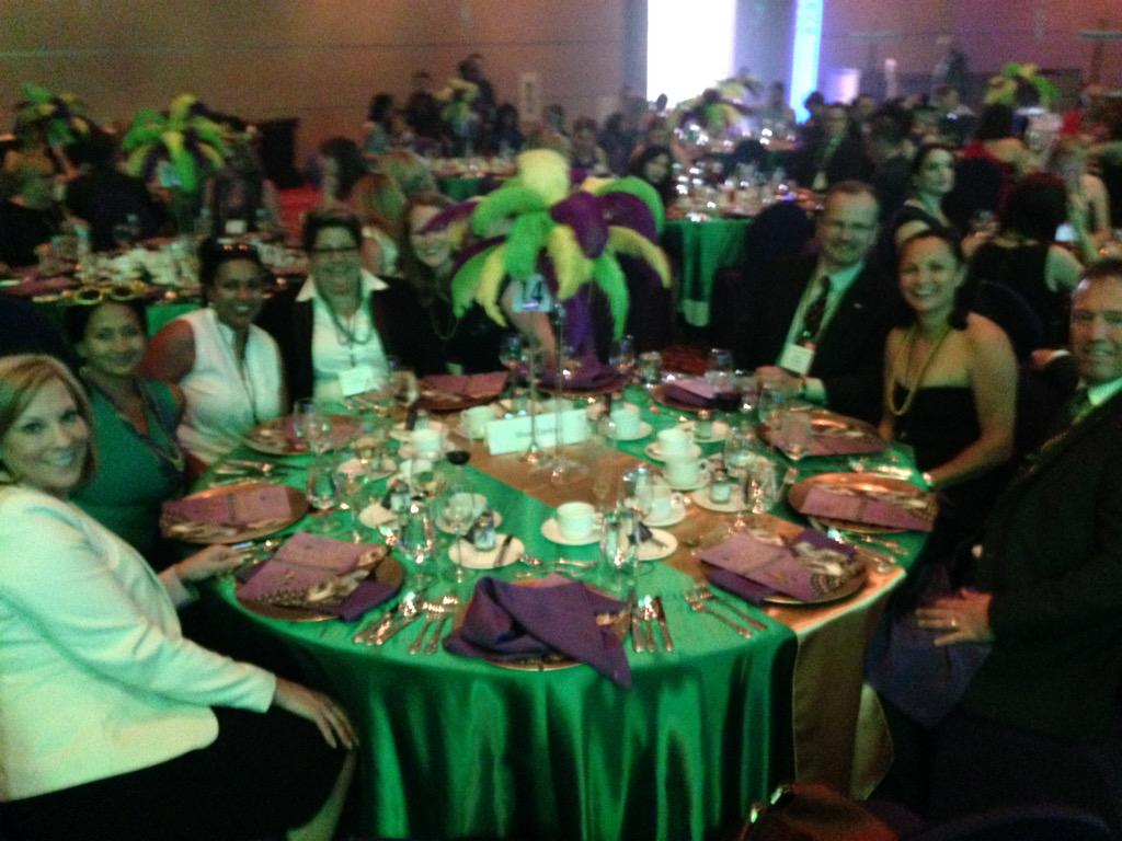 AmberJanine's tweet photo. The @Shaw_Centre team at the #mpigala @CasinoLacLeamy http://t.co/M73uXXBkNI