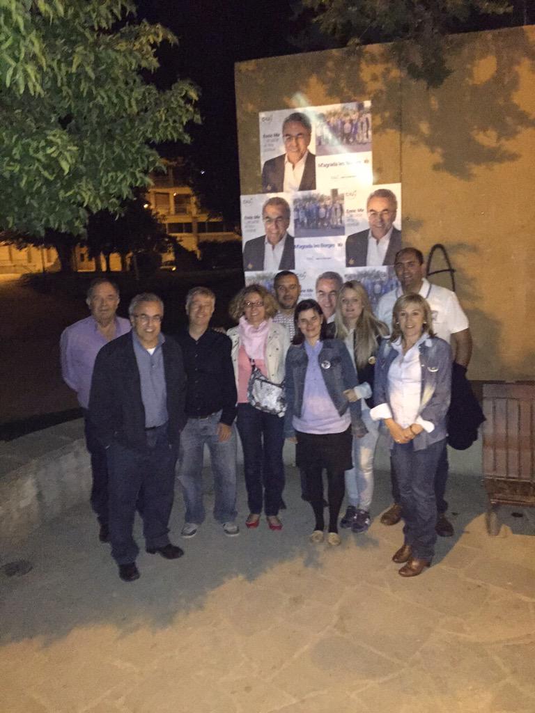 arisalla's tweet photo. Inici campanya #municipals2015  #fentCamí #propersatu @UJ_Lleida #BorgesBlanques http://t.co/UMvRZBrxdx