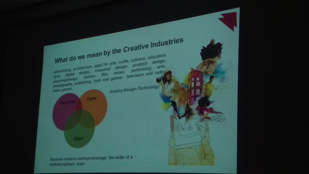 DawsonCIEE's tweet photo. 'Successful creative startups leverage the skills of multidisciplinary teams' @DawsonVenture AEC incubator #Montreal http://t.co/wsHWFm3Yr6