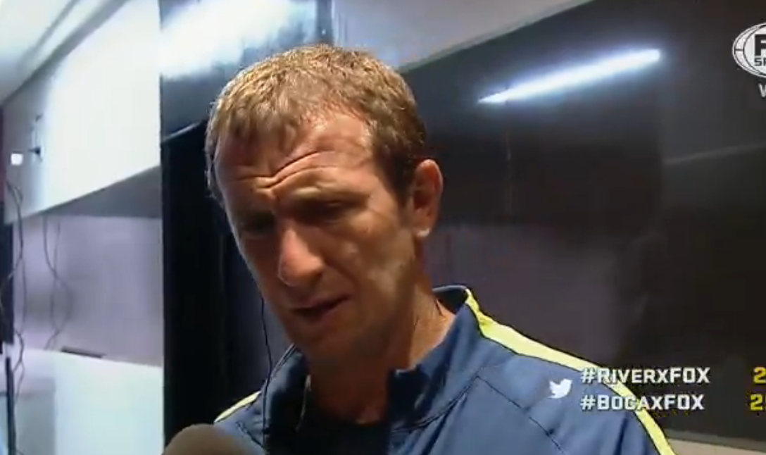 la12tuittera's tweet photo. #Arruabarrena "Para Osvaldo tengo palabras de agradecimiento, Calleri tiene características para jugar este partido" http://t.co/jZXX7adqVT