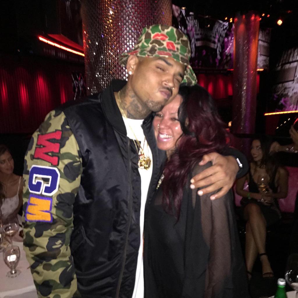 mombreezy's tweet photo. ME &amp; MY ANGEL ON HIS SPECIAL DAY. LOVE YOU http://t.co/Kt1vDWuGct
