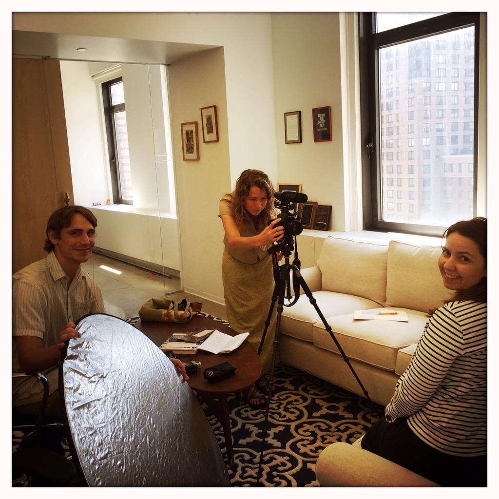juhuthukral's tweet photo. Awesome day today filming @NYATN video project w/@CrystalDeBoise of @UJCSexWorkers & @jtimp & Cassie of #AgapeVisuals http://t.co/TE6rk7q4zN