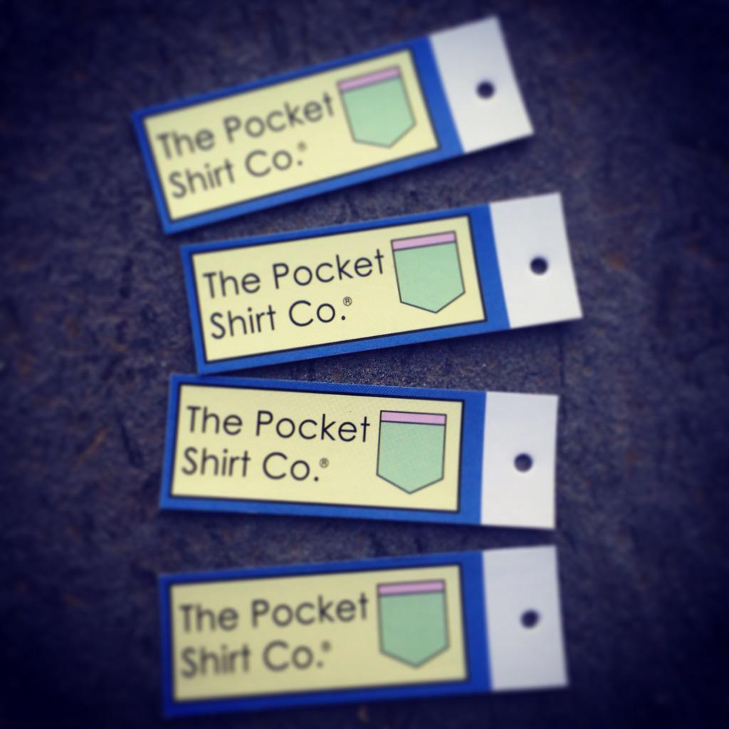 PocketShirtCo's tweet photo. For a limited time: Get a Pocket Shirt Co. sticker with every order until we run out! http://t.co/se2uVCK0Ya