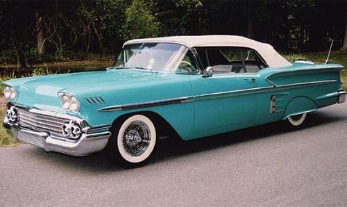 ChevroletofWC's tweet photo. Going all the way back to the aqua paint and fender fins for this #ThrowbackThursday! http://t.co/QyUreWfLdA