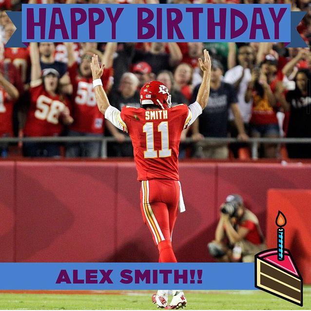 Happy Birthday to the Fake Alex Smith 