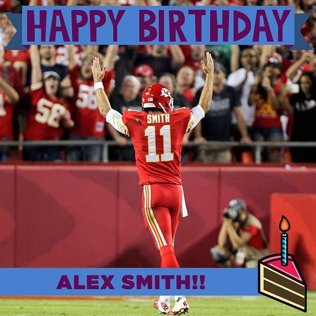  Happy Birthday to QB Alex Smith! by nfl 
