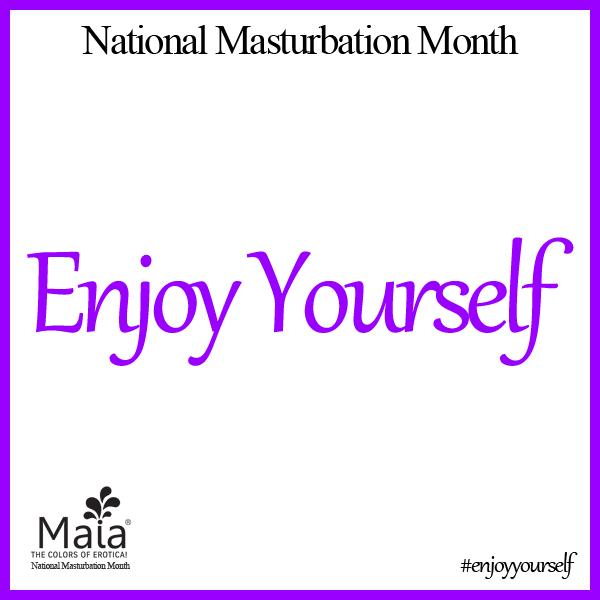 maiatoy's tweet photo. It's National Masturbation Month. #EnjoyYourself http://t.co/XeyG9o74L7