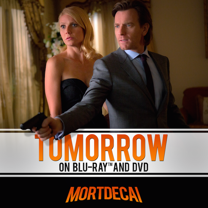 PartTimeRogue's tweet image. Gwyneth Paltrow and Ewan McGregor join Johnny Depp in Mortdecai. On Blu-Ray and DVD TOMORROW!
