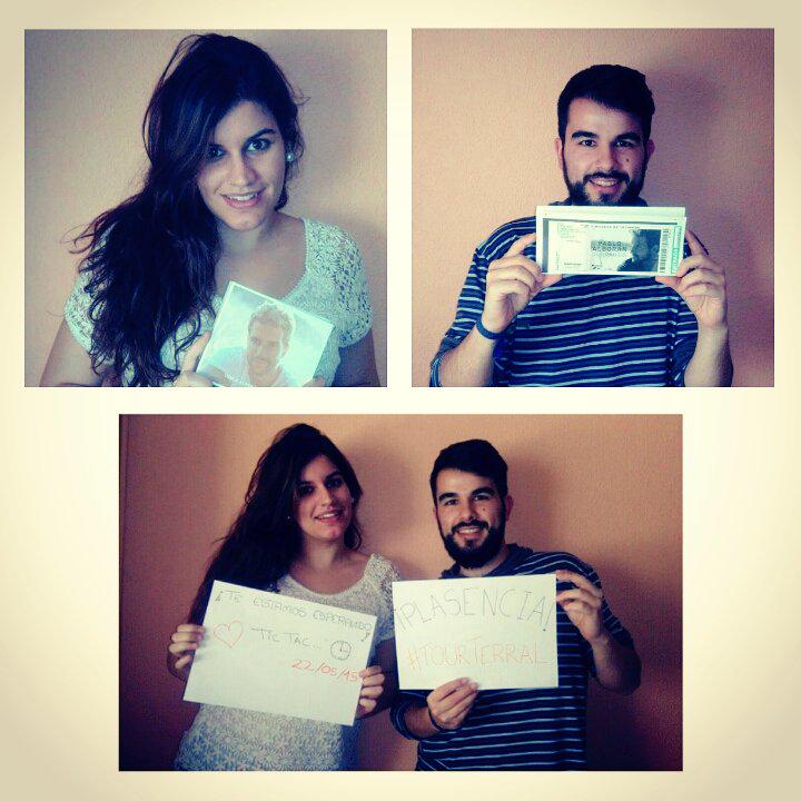 sonini273's tweet photo. @pabloalboran  #preparandonos #tourterral #invitanosalcamerino ##somosbuenagente :-) http://t.co/rJVCFPIoQ0