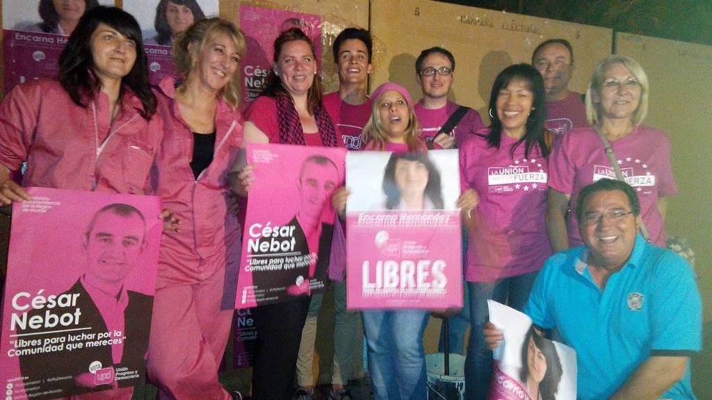 rafaosainero's tweet photo. @UPyDMolinadeSeg inicia la campaña electoral con ilusión y confianza. @encarnahr @F2Celia http://t.co/lih8RGeUe5