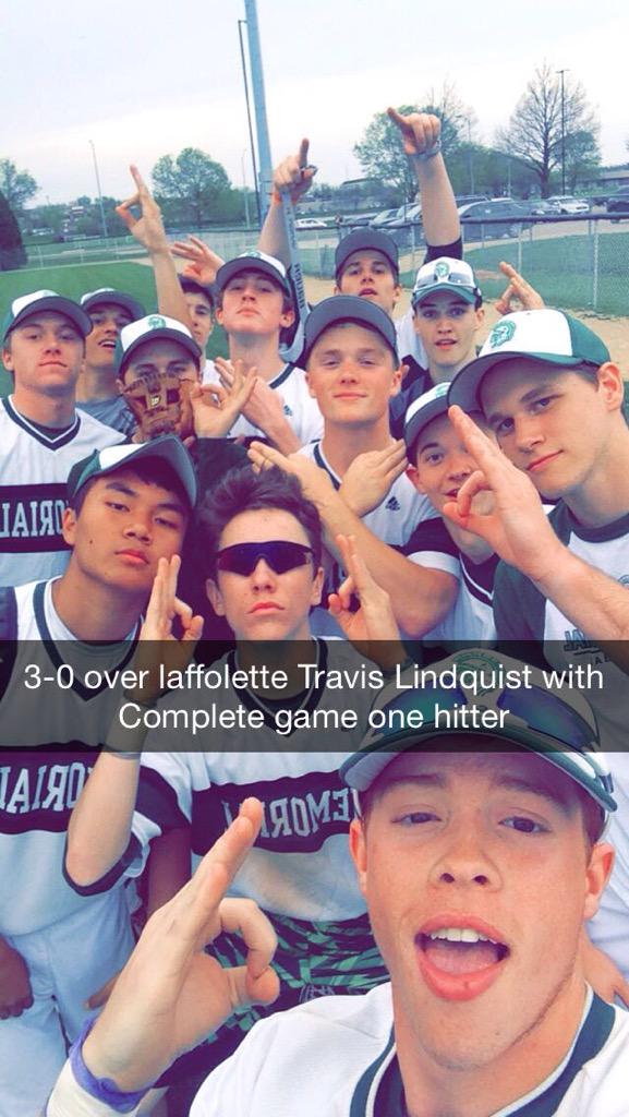 Madison Memorial took home the victory today thanks to a dominant pitching performance (snap via @Suppadam)