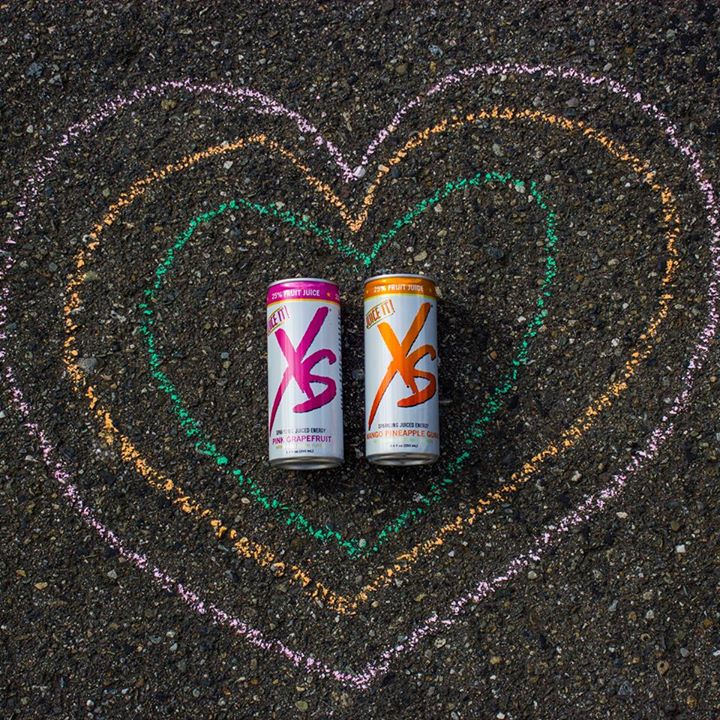 xsnation's tweet image. Sometimes you are just destined to become best friends. #MPG #PinkGrapefruit #JuiceBoost #XSEnergy