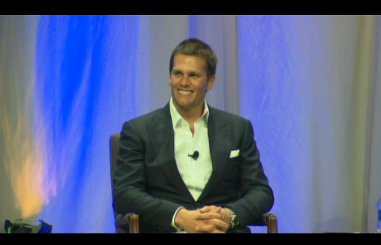 BostonGlobe's tweet image. "We earned and achieved everything we got this year as a team," Tom Brady says. Watch live: ow.ly/MFSzY