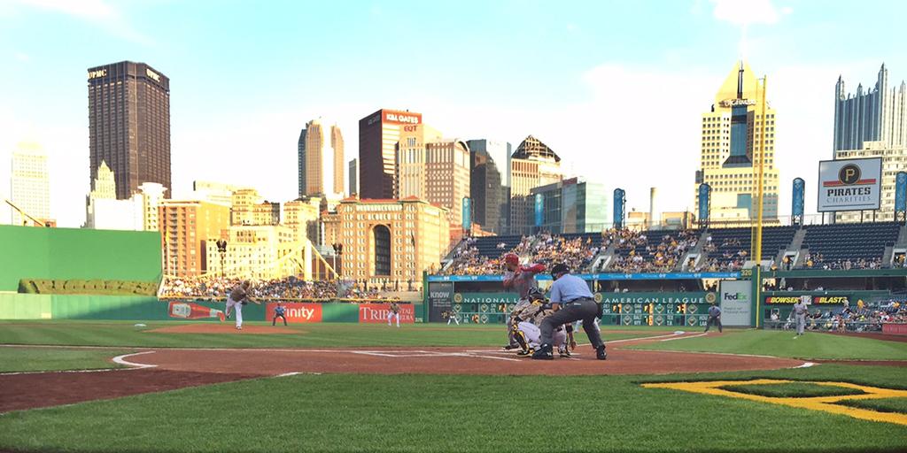 MLB's tweet image. “Can we go, please!?”