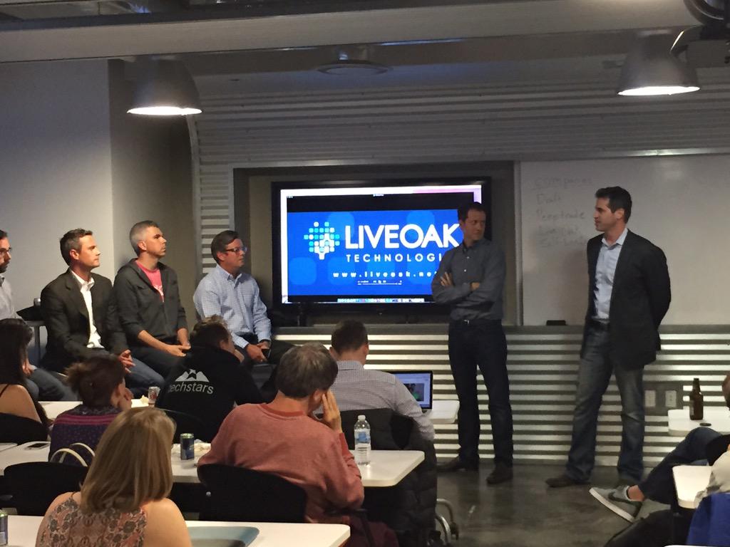 Great presentation <a href="/LiveoakNet/">Liveoak Technologies, a DocuSign Company</a> at <a href="/AtxFinTech/">Austin FinTech</a> making paperwork simple with realtime collaborative signature platform