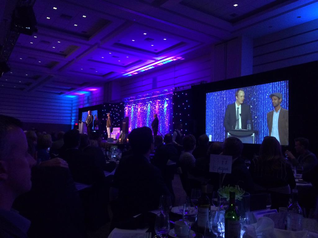 UNBTME's tweet photo. The 2015 #KIRAAwards for Most Promising Start-up goes to Resson Aerospace!! @UNB &amp; @UNBTME represent! http://t.co/EL6hpauzi7