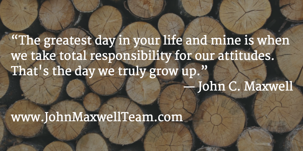 TheJohnCMaxwell's tweet photo. Are you taking responsibility for your attitude? #JMTeam https://t.co/aJKv6I17Co https://t.co/9kWPlXgDf1
