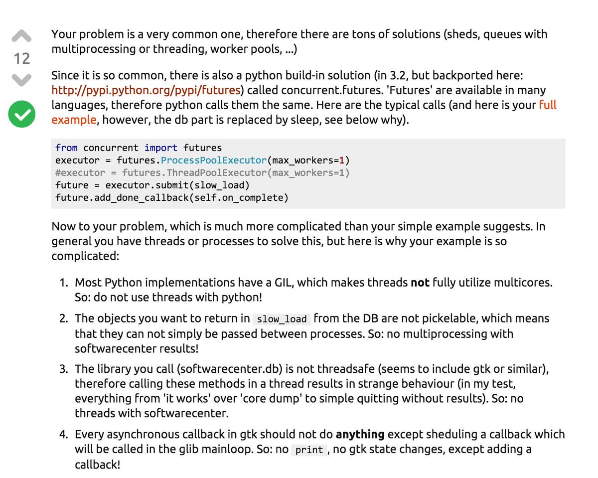 scarlettapp's tweet image. How to run asynchronous tasks in #Python GObject Introspection apps: askubuntu.com/questions/1428… #gobject #threading