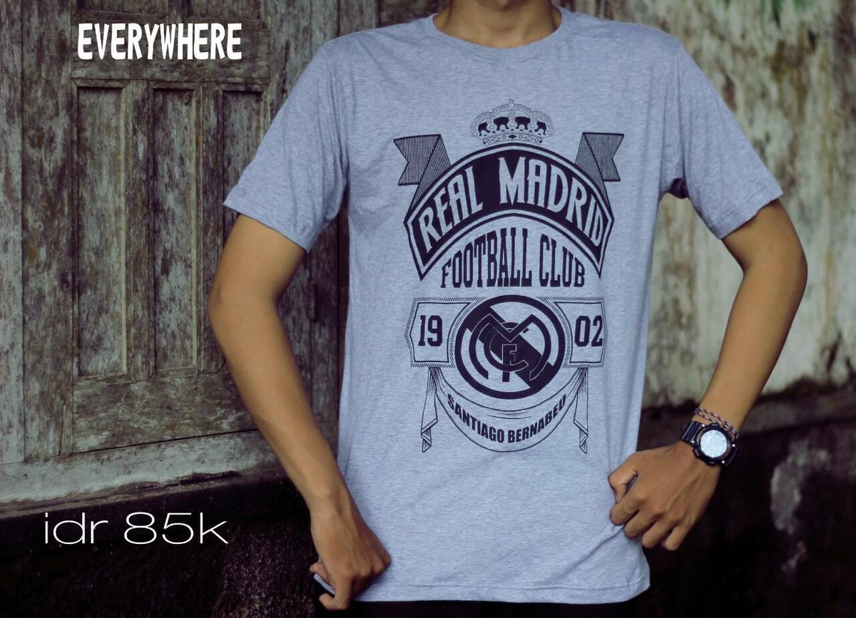 EverywhereCS's tweet photo. "REAL MADRID" //IDR 85.000 // Cotton Combed 40s
Available size S, M, L, XL
CP 085729336663/085729288825
Bbm 547C2E78 http://t.co/7EwMdixmKp