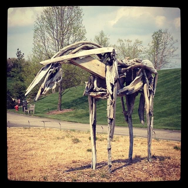 Happy birthday to artist Deborah Butterfield, born on this day in 1949! Butterfield s work 