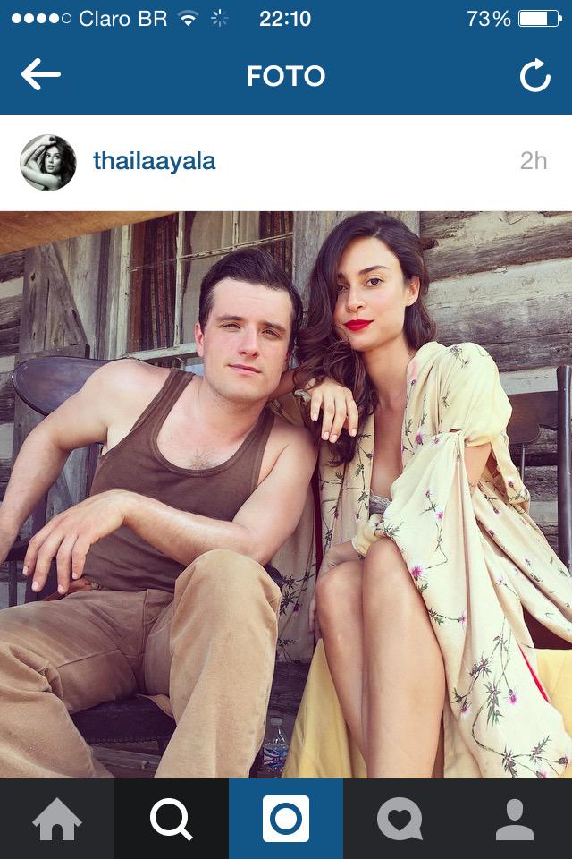 joshvicio's tweet photo. Atriz brasileira faz filme com josh http://t.co/SClpXPhoPX