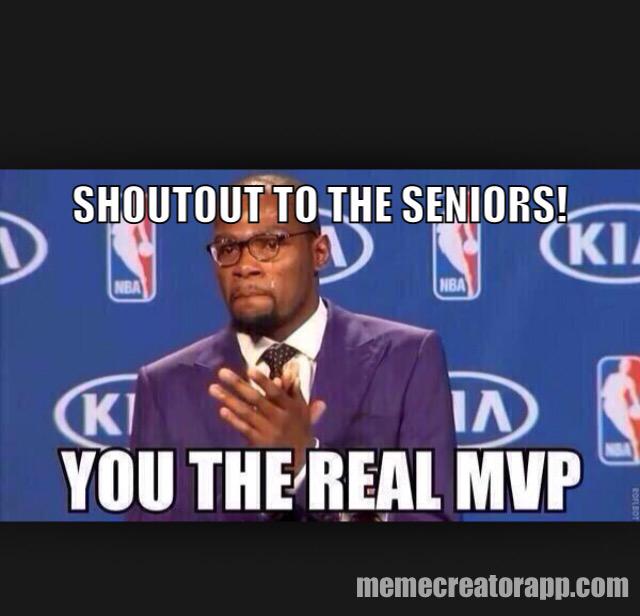 WRiesselman's tweet image. To the seniors! #UNITF