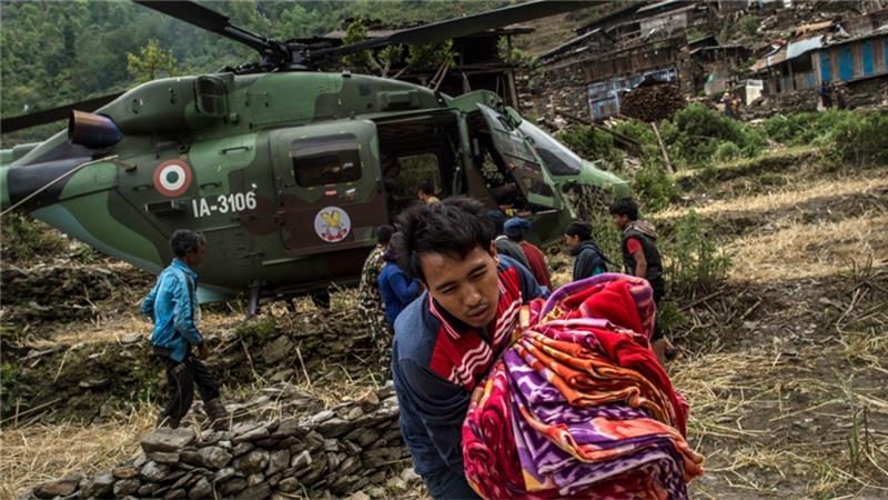 Just 5% of requested Nepal earthquake funds have been received by UN. aje.io/8fg2