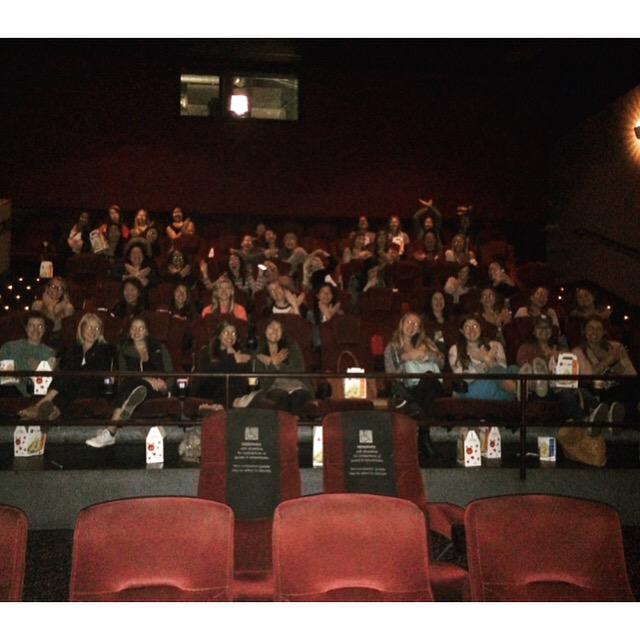 It's a popcorn, movie, and sisterhood kind of night! We can't wait to see #AgeOfAdeline!