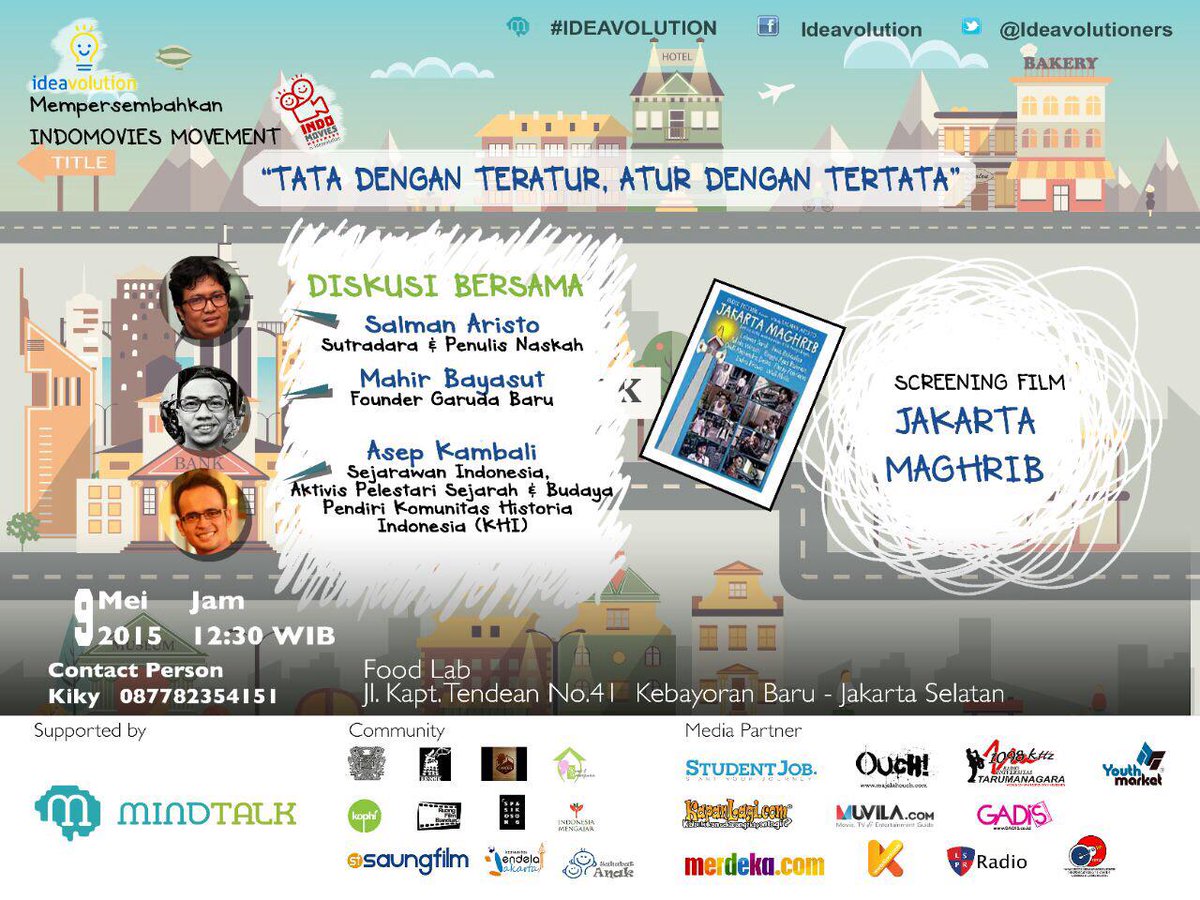 Doddy A Matondang (@doddymatondang) on Twitter photo Besok nih acaranya. Yuk dateng sekalian membangun network. <a href="/salmanaristo/">salman aristo</a> <a href="/MahirBayasut/">Mahir Bayasut</a> <a href="/AsepKambali/">Asep Kambali</a> <a href="/viaMindTalk/">mindtalk.com</a> Besok nih acaranya. Yuk dateng sekalian membangun network. <a href="/salmanaristo/">salman aristo</a> <a href="/MahirBayasut/">Mahir Bayasut</a> <a href="/AsepKambali/">Asep Kambali</a> <a href="/viaMindTalk/">mindtalk.com</a>