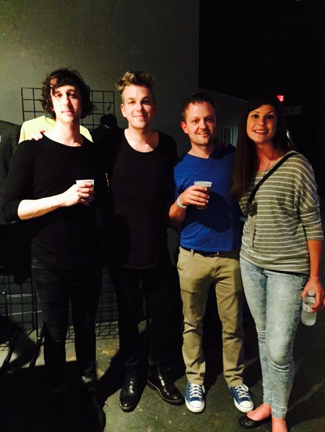 LJRain1's tweet photo. @gregholden great show tonight!! Awesome birthday present getting to meet you. You &amp; Alex were amazing. Thanks again http://t.co/XrJQcMwSHK