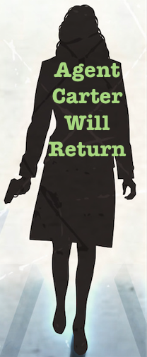 She’s back. #AgentCarter