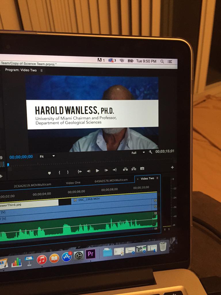 AlexisAarons's tweet image. When your lower thirds won't behave! Yes please cover the face of my A Roll! Perfect! #Woof #JournalismProblems