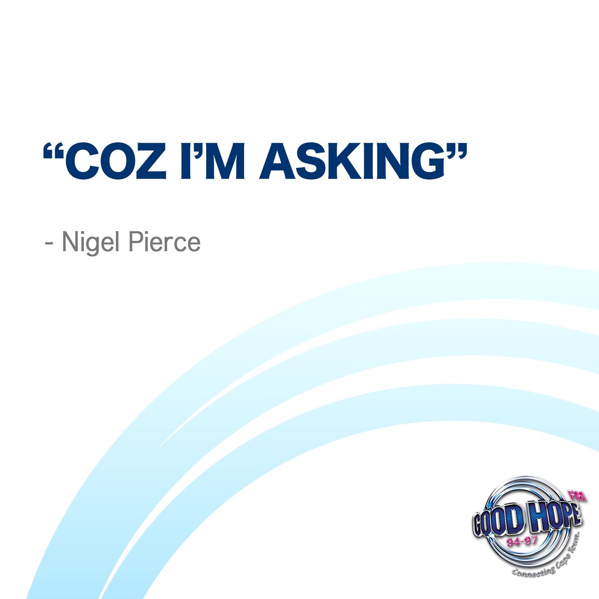 GoodHopeFM's tweet photo. .NigelPierce flinging open the doors to the #3DayBigMixWeekend #TheNigelPierceShow http://t.co/MHVz2SiQFe