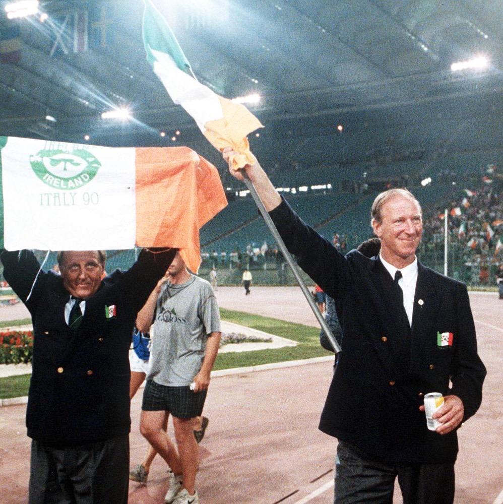 A legend turns 80 today. The joy of 1990 will never be forgotten by the Irish. Happy Birthday, Jack Charlton  