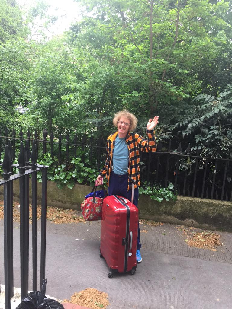 Philippa_Perry's tweet photo. Grayson's leaving the country. Gonna miss him http://t.co/Kc2pnVjJzs