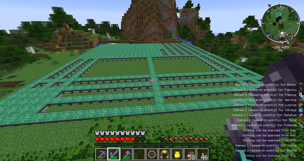 TheRedHydra's tweet image. after a long few days my solar panels are finally complete #minecraft #enderio