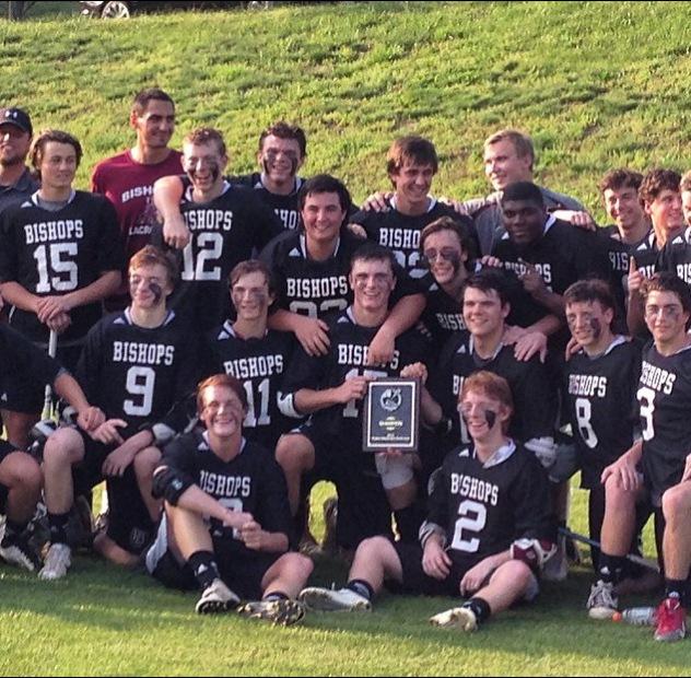 emthomasson's tweet photo. Well done, Bishops. 2015 Conference Champions. #veslacrosse http://t.co/7HaiWILJsM