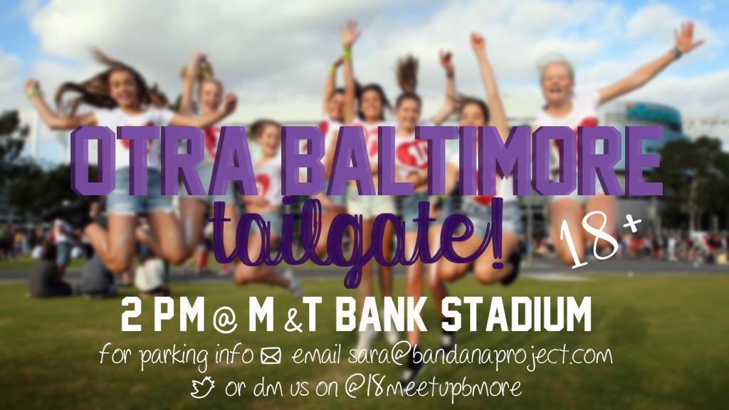 18MeetUpBmore's tweet image. @daysotrabmore we're doing a tailgate for older fans