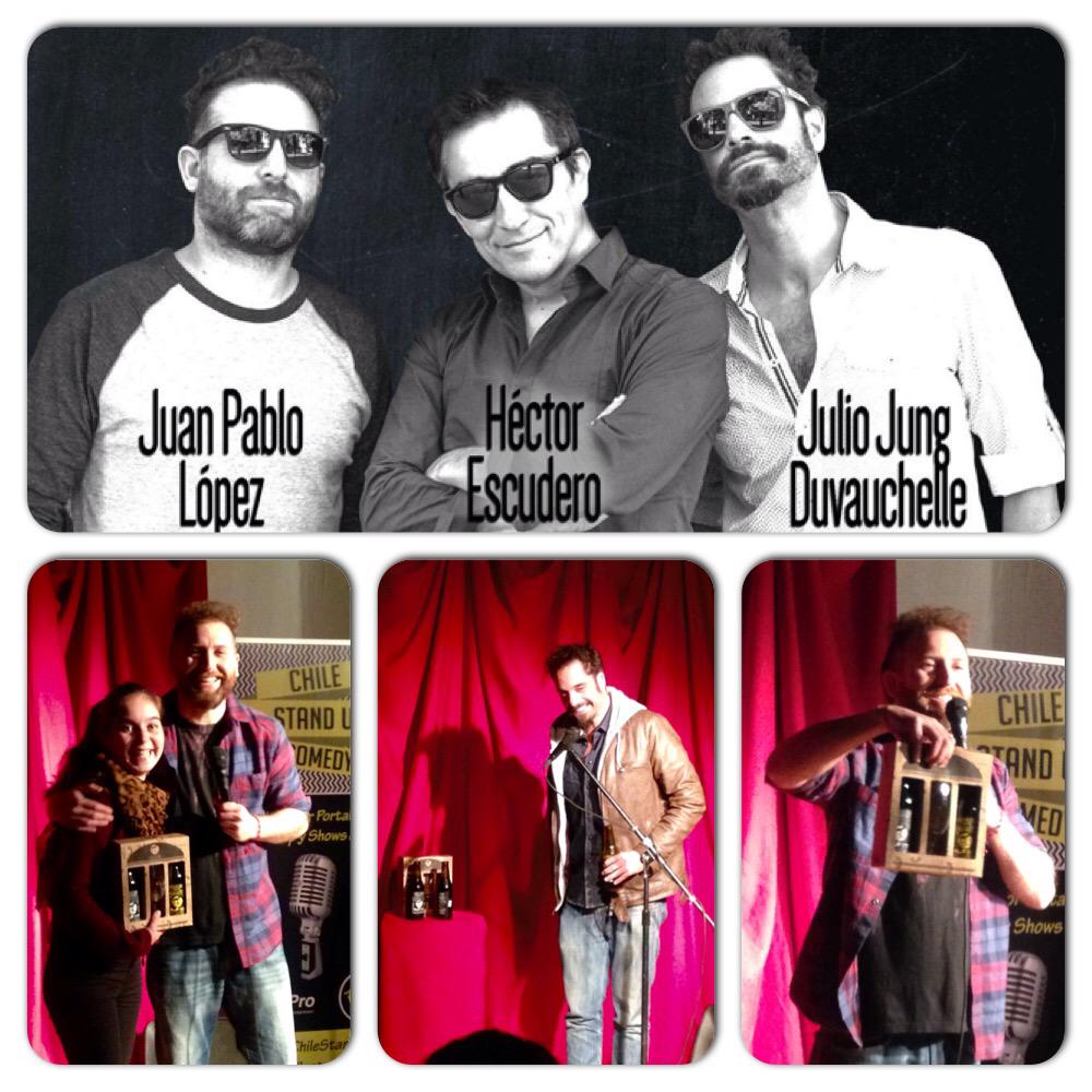 Cervezamas56's tweet photo. Hoy en el stand up #Brutus en @comedyrestobar 
Felicitaciones @chamojung @jeiplopez y Héctor  !! 👏🏼👏🏼👏🏼
@somosbrutus http://t.co/dmICFTJ1Ze