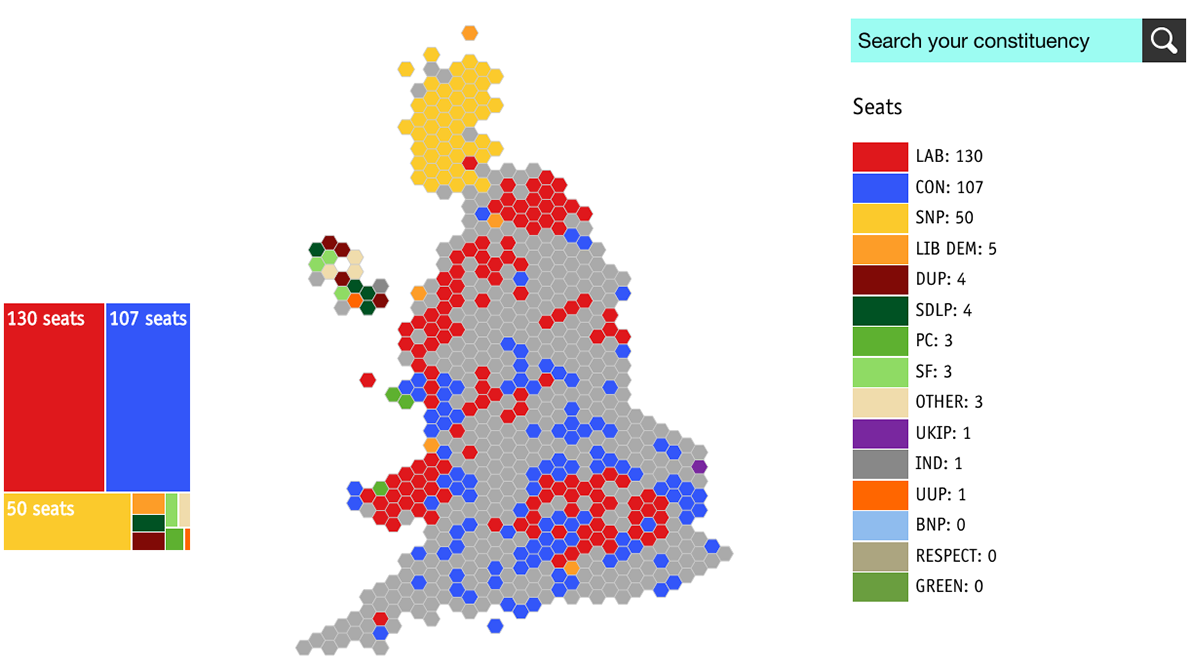 The results of Britain's general election so far. Our map updated live here econ.st/1PtBJtc #GE2015