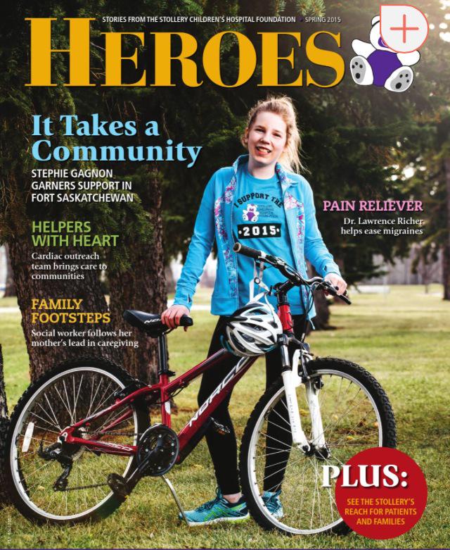 Stephbiketour's tweet photo. @StolleryKids &amp; Stephie's story &amp; generosity community #Fortsask Event photos by @AJSmithPhoto http://t.co/k4lbDl8pkj http://t.co/R8X6AYamGw