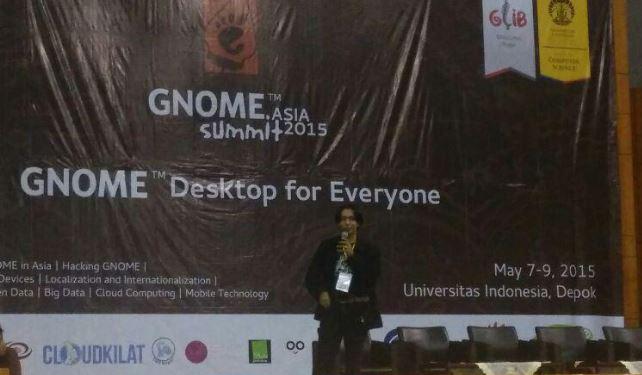 RT <a href="/cloudkilat/">CloudKilat</a>: Bos <a href="/ahardiena/">A. Hardiena™</a> dgn tema "Linux in Cloud Computing Era" di Gnome Asia Summit 2015 - Balairung UI