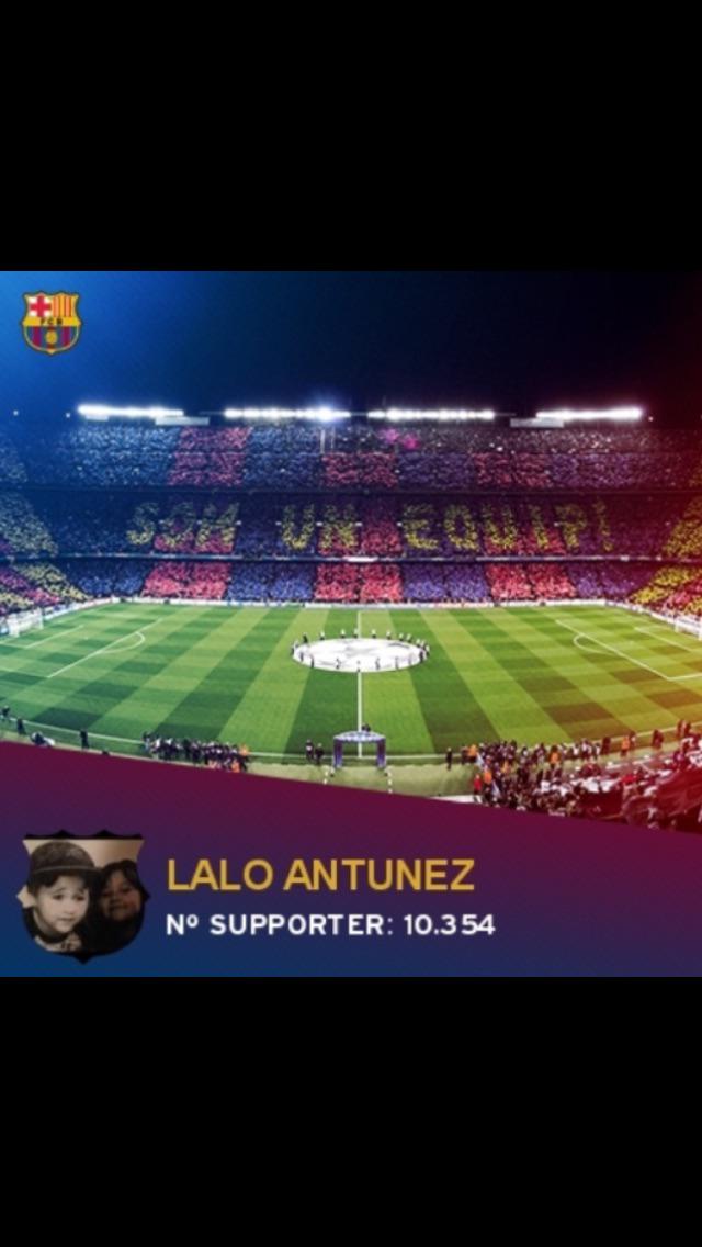 Barca559's tweet photo. #FanWallFCB #VisçaBarça http://t.co/e4jibXA7Xc