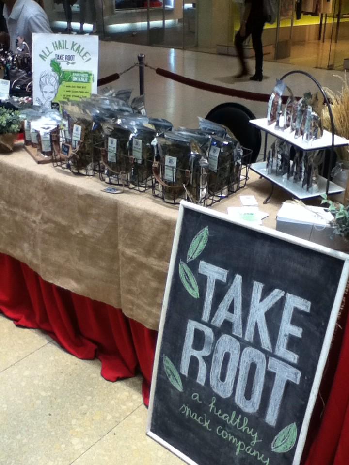 patjamlang's tweet image. Healthy snacks never tasted this good! Take Root's got some delicious options such as their kale chips. #PodiumMall