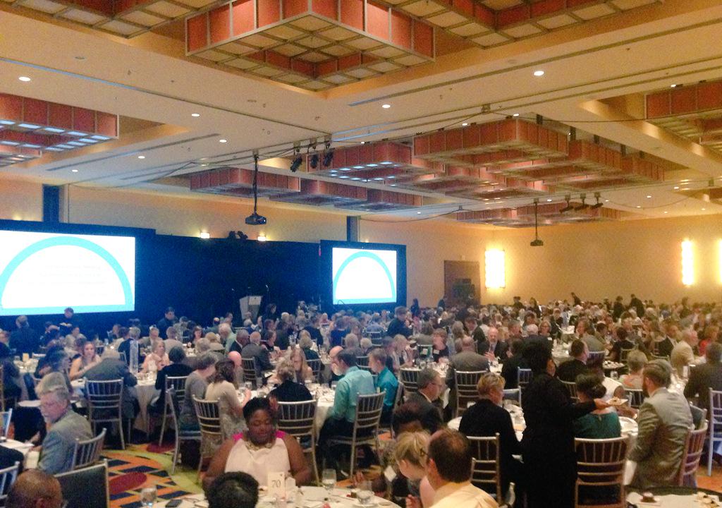 Incredible - the love for <a href="/ICCFGrandRapids/">ICCF</a> at <a href="/ilovethejw/">JW Marriott GR MI</a> as we celebrated 42 years of community development in #GRMI