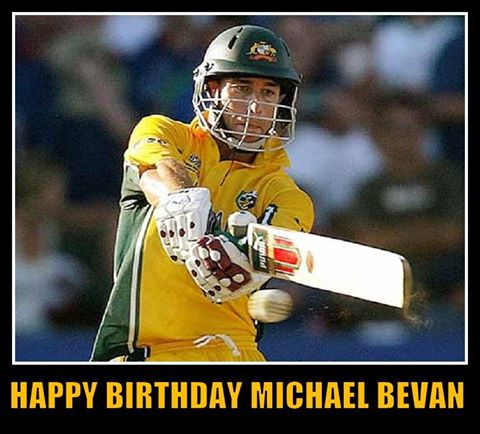 Greymind43: Happy birthday, Michael Bevan! One of the greatest ODI players ever turns 45 today.  