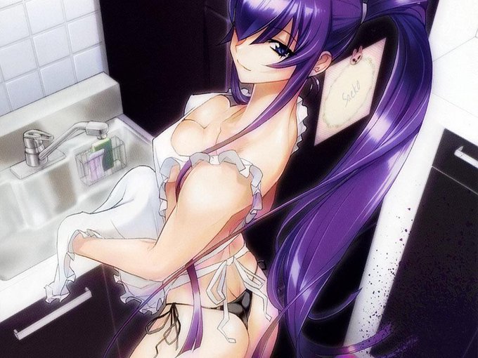 1 pic. Rewatching HotD. I want to cosplay, but I'm nervous. My desire to be Saeko is strong though so