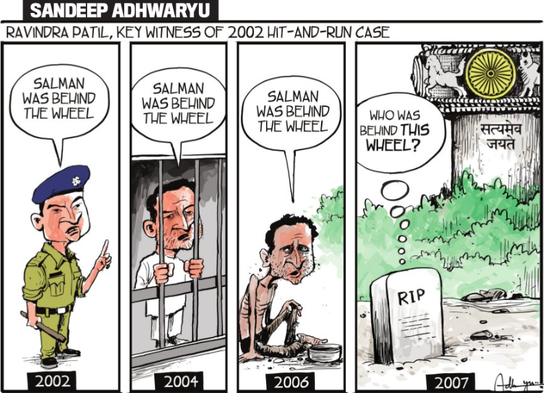 The life of Ravindra Patil - the man and main witness on whose words #SalmanBailOrJail will be decided. Justice?