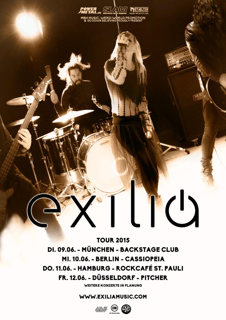 **J U N E 2015 **
NEW GERMAN TOUR !! 
See you theeeeeeeeeeere ;)