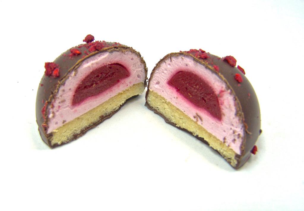 Raspberry and rose dark chocolate tea cake <a href="/urbangourmetuk/">Urban Gourmet</a> <a href="/johnwalker17/">John Walker</a> <a href="/ultimatelychoc/">Ultimately Chocolate</a>